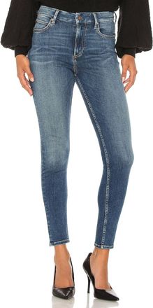Free People Montana Skinny Jeans In Lake Blue