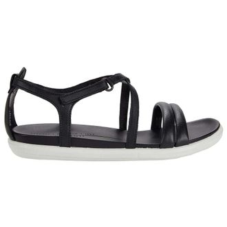 Ecco Ecco Simpil 209233 Leather Womens Hook and loop Sandals - Black - Size:UK 5-5.5