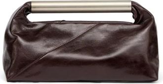 Maison Margiela Borsa a mano manico metallico - Dames - Handtassen - Bruin - ONE Size - Tassen