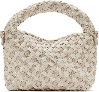 Dune London Dinkydeliberate Cross Body Womens Handbags Ecru, Faux Leather