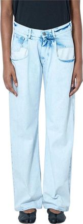 Maison Margiela Donna, Jeans, Blu, W28, new