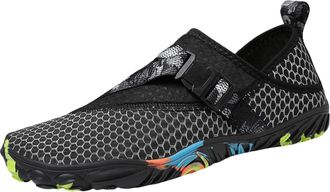 Generic Shoe Recovery Shoes Men Breathable Lightweight Non-Slip Running Shoes Camp Shoes Men 44, black, 9.5 UK