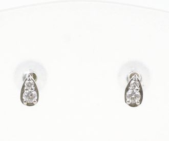 C&A Unbranded Platinum 900 Stud Earrings (Pre-Owned)