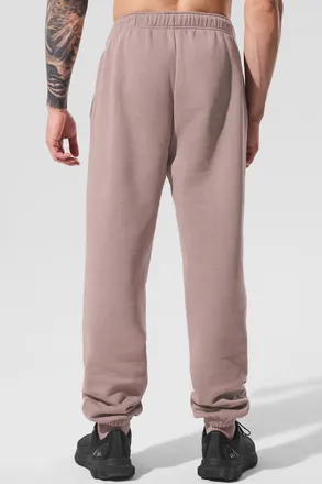 Alo | Accolade Sweatpant in Taupe Beige, Size: Large
