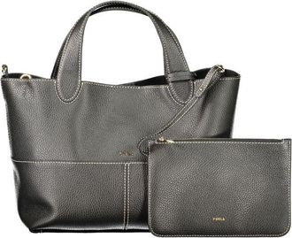 Furla Black Leather Womens Womens Bag