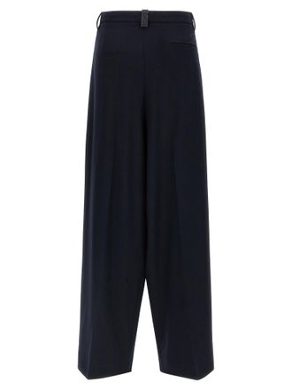 Fabiana Filippi Wide-Leg Formal Trousers - Black