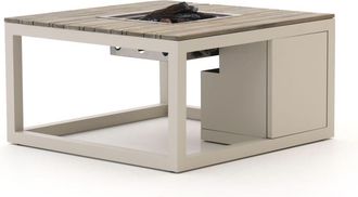 Cosi raw lounge vuurtafel 100x100x55cm