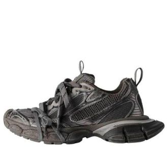 Balenciaga (WMNS) Balenciaga 3XL Sneakers Grey Brown Mesh 734731W3XL72200
