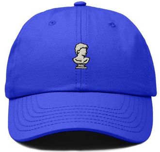 Dalix Sculpture Dad Cap in Royal Blue at Nordstrom