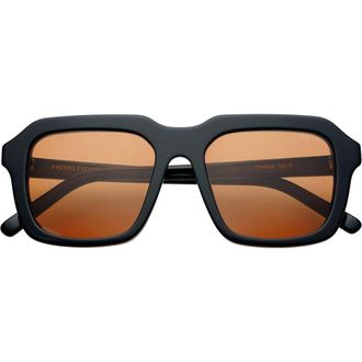 Freyrs Eyewear Charlie Square Sunglasses in Black at Nordstrom