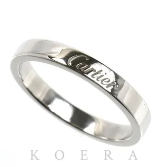 Cartier Platinum 950 Band Ring (Pre-Owned)
