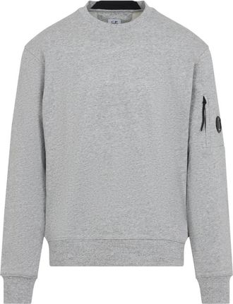 C.P. Company Grijze Sweatshirt Aw 25 Casual Stijl - Heren - Sweatshirts - Grijs - S - Katoen - Hoodies & sweatvesten