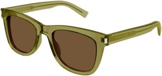 Saint Laurent Authentieke Bril met Topkwaliteit - unisex - Zonnebrillen - Groen - 52 MM - Accessoires