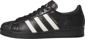 adidas x Willy Chavarria Rose Superstar Black White Red KI5156