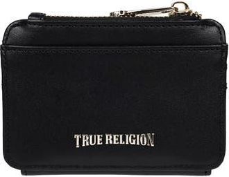 True Religion Logo Bifold Wallet in Black at Nordstrom Rack