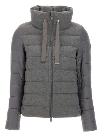 Save The Duck quilted drawstring jacket - Grey