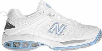 New Balance Womens 804 Tennis Shoe In White