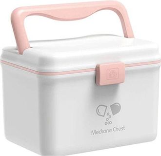 OEM Caja De Almacenamiento De Medicamentos - Botiqu&iacute;n De Primeros Auxilios, Botiqu&iacute;n Familiar, Caja De Medicamentos Port&aacute;til Para El Hogar Y La Escuela