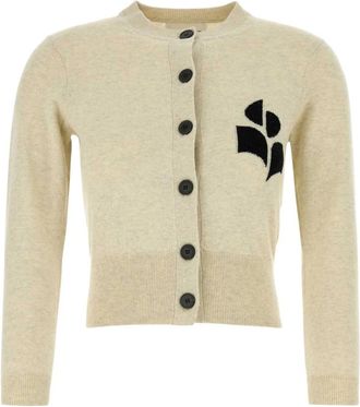 Isabel Marant Dames, Truien, Geel, Maat: XL Katoen