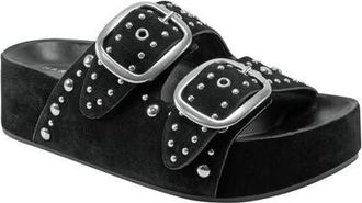 Marc Fisher Sayge Sandal in Black at Nordstrom, Size 6
