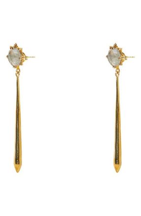 Argento Vivo Linear Drop Earrings in Gold at Nordstrom