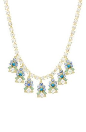 Olivia Welles Sierra Triangle Necklace in Blue at Nordstrom Rack