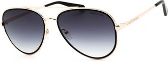 Kenneth Cole KC00023 32B Womens Sunglasses Black Size 58