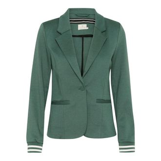 Kaffe Kinnie Blazer - Dames - Jassen - Groen - Maat: XS