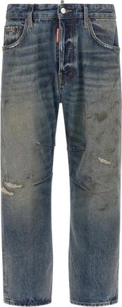 Dsquared2 Kawaii Jeans - Heren - Regular Fit Jeans - Blauw - M - Katoen - Jeans