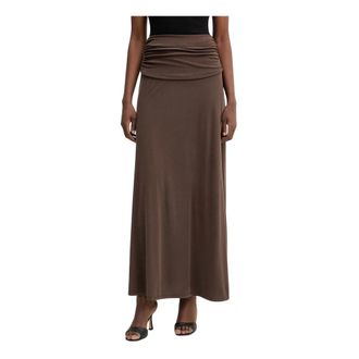 Guess Rokken, Dames, Bruin, S, Polyester, Milena Rok