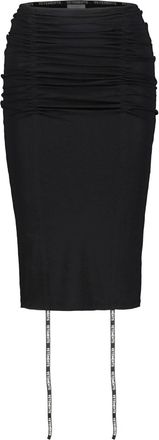 VETEMENTS Gathered Jersey Skirt