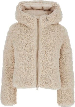 Save The Duck Dames, Jassen, Beige, Maat: 2XS Poliester