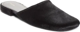 The Row Penelope Genuine Calf Hair Mule in Black at Nordstrom, Size 40.5