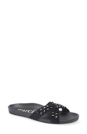 Pedro Garcia Analis Slide Sandal in Black Castoro at Nordstrom, Size 6.5Us