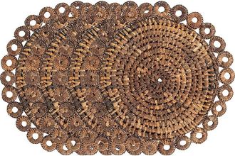 Juliska Rustic Ring Set of 4 Placemats in Natural at Nordstrom