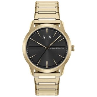A|X Armani Exchange Mens Lexon Black Dial Watch