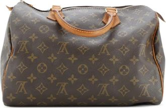 Louis Vuitton Speedy Handbag Monogram Canvas 30 satchel - Bruin