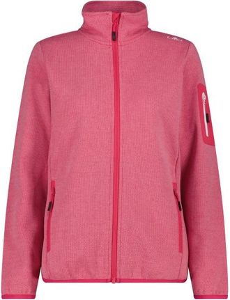 F.lli Campagnolo Jacket Jacquard Knitted Fleecejacke f&uuml;r Damen | rosa