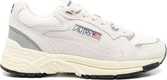 Autry Hyperway Low Suede Mesh Sneakers