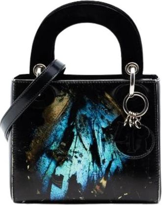 Dior Pre-owned Lady Dior - Dames - Vintage Handtas - Zwart - ONE Size - Leer - Vintage