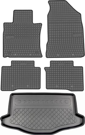 OEM Juego De Alfombrillas De Goma Para Coche Y Alfombrilla Para Maletero Para El Ssangyong Tivoli Facelift Crossover (desde Enero De 2018 Hasta 2019)