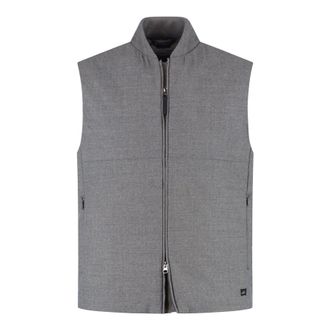 Wahts Mens Jackets, TargetGroup:Men, Vests Mid Grey Melange / XXL
