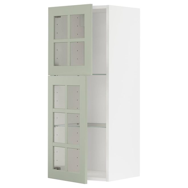 IKEA METOD Wandschrank mit Böden/2 Glastüren ab 209,00 €