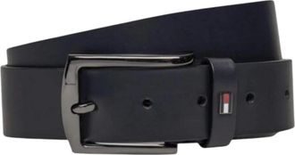 Tommy Jeans Heren, Accessoires, Zwart, Maat: 110 CM Leer