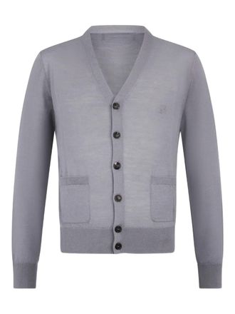 Dsquared2 pocket cardigan - men - Fabric - M - Grey