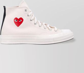 Comme Des Gar&ccedil;ons cotton high-top sneakers