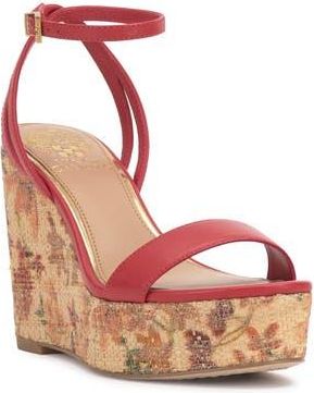 Vince Camuto Emrey Platform Wedge Sandal in Salsa at Nordstrom Rack, Size 8.5