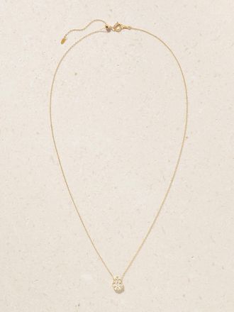 Pers&eacute;e Collana In Oro 18 Carati Con Diamanti Floating