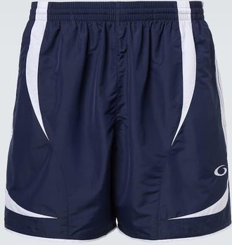 Balenciaga Logo swim trunks