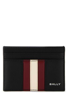 Bally Black Leather Card Holder